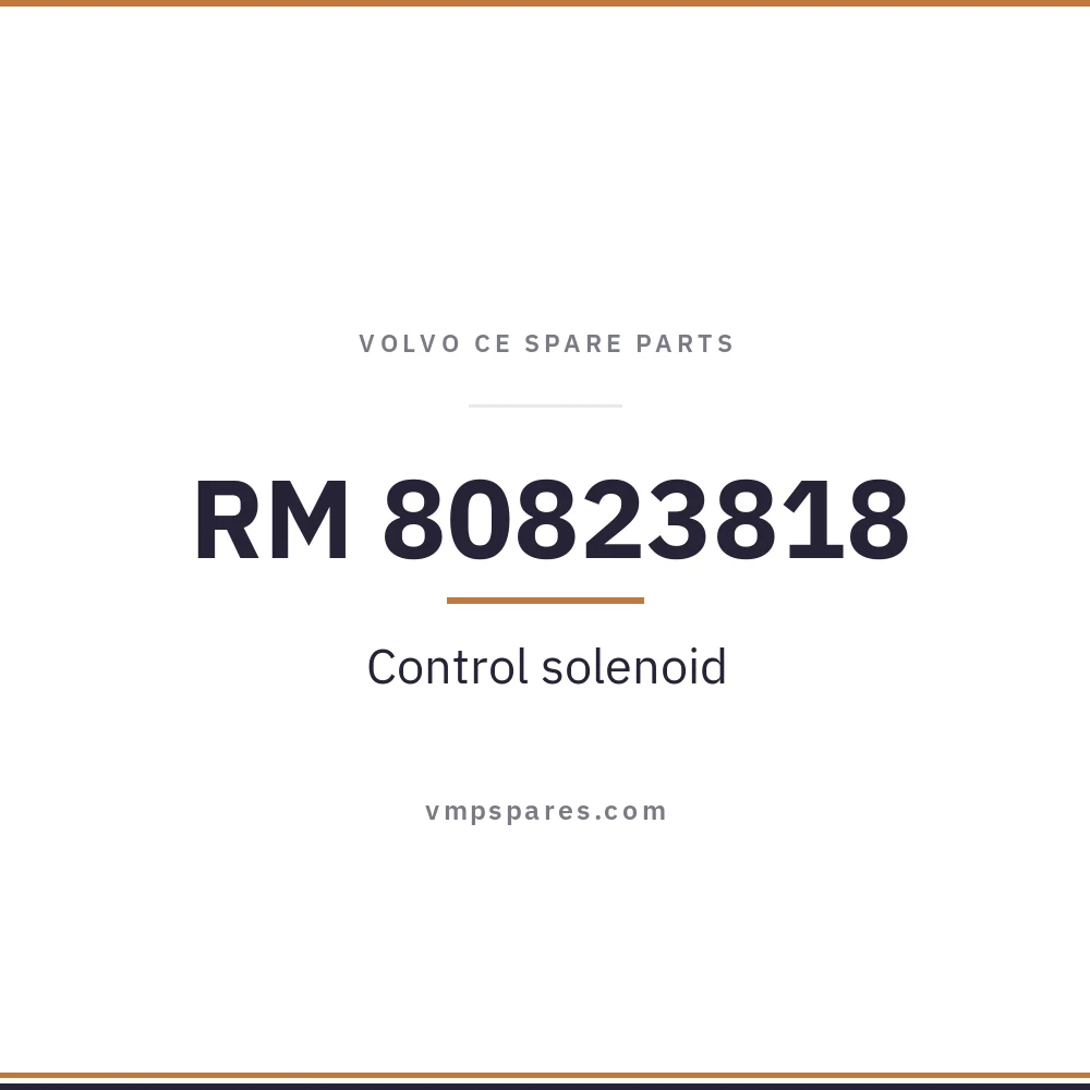 RM 80823818 – Control solenoid