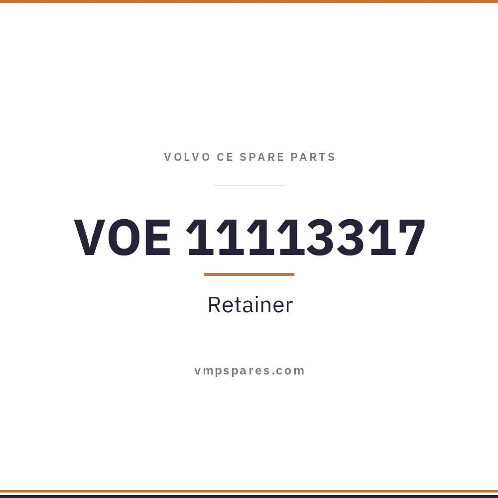 VOE 11113317 – Retainer