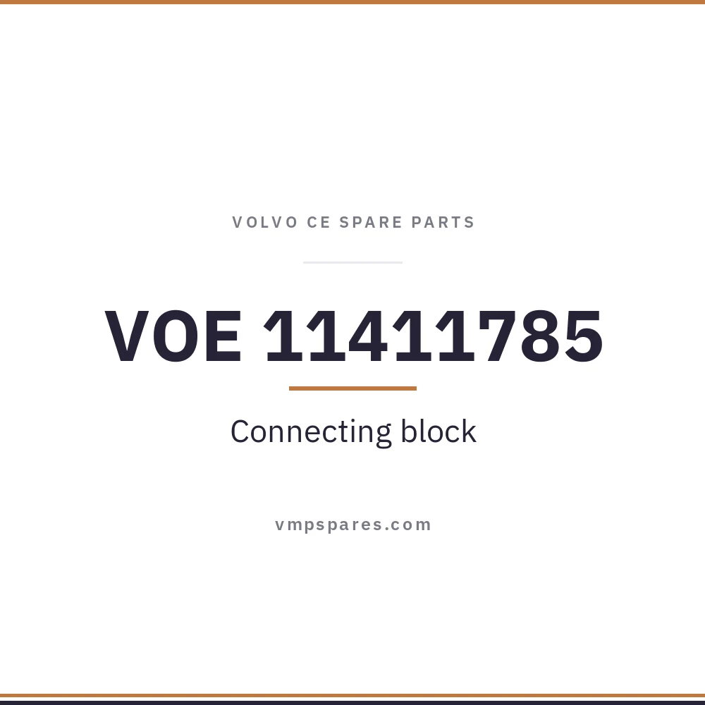 VOE 11411785 – Connecting block