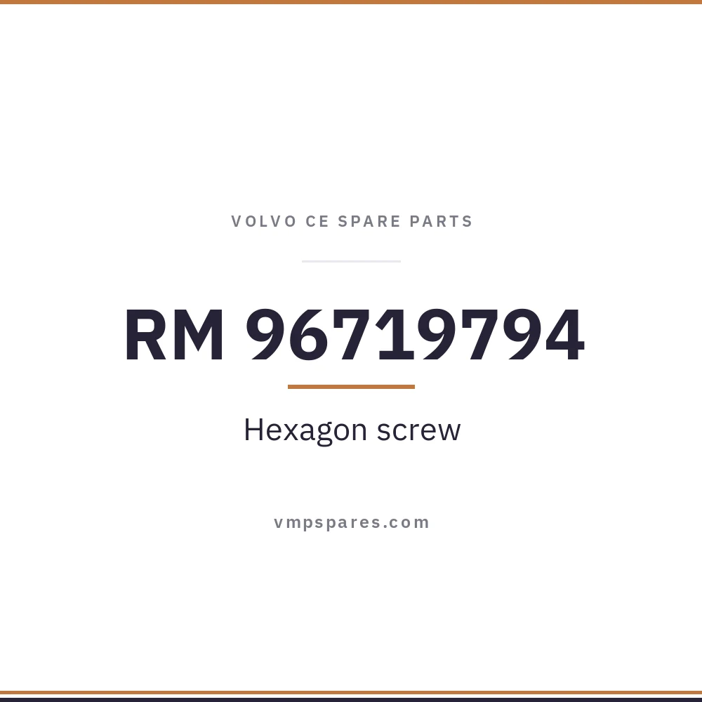 RM 96719794 – Hexagon screw
