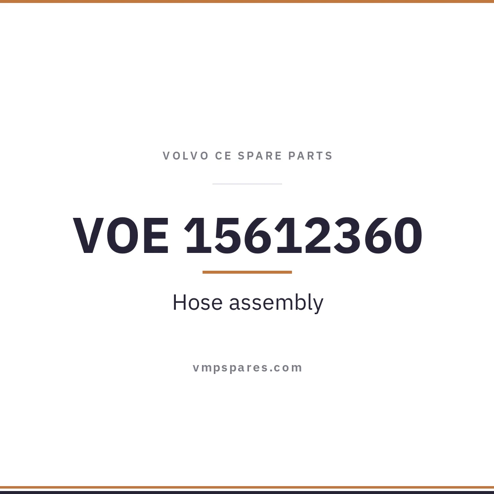 VOE 15612360 – Hose assembly