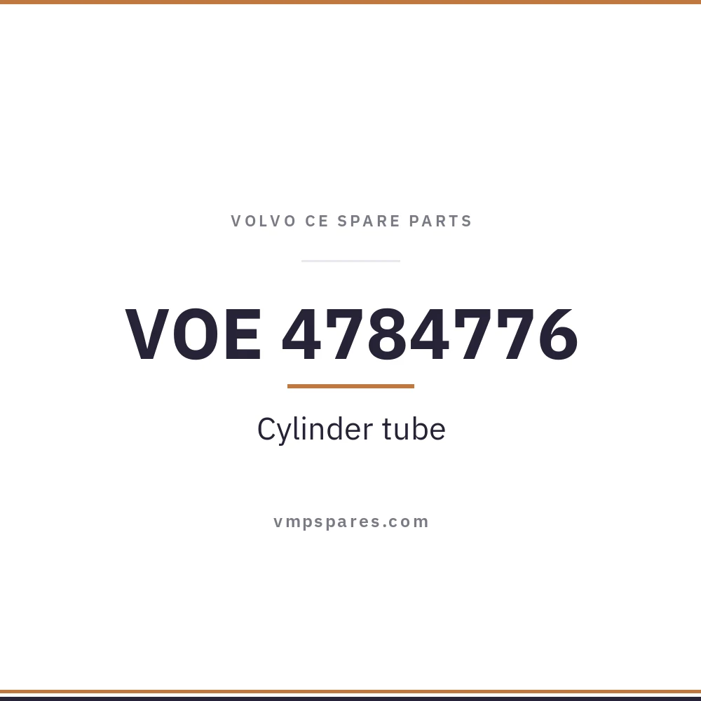 VOE 4784776 – Cylinder tube