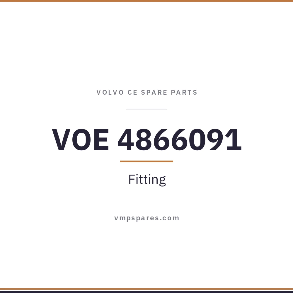 VOE 4866091 – Fitting