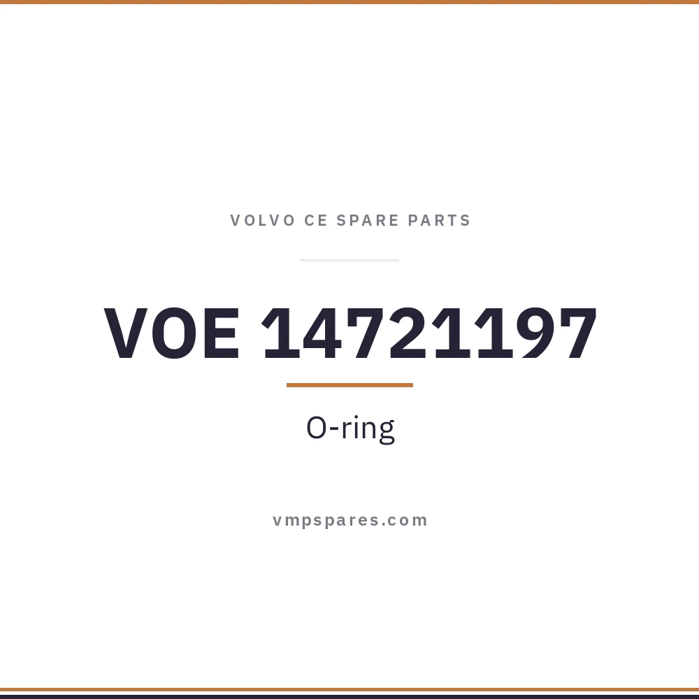 VOE 14721197 – O-ring