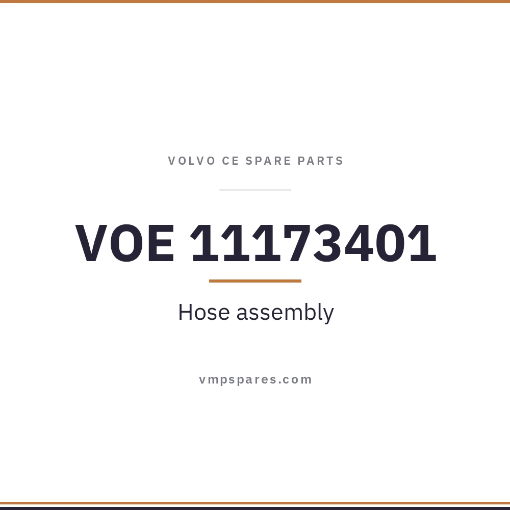 VOE 11173401 – Hose assembly