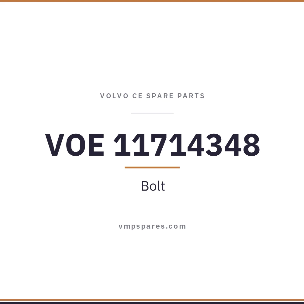 VOE 11714348 – Bolt