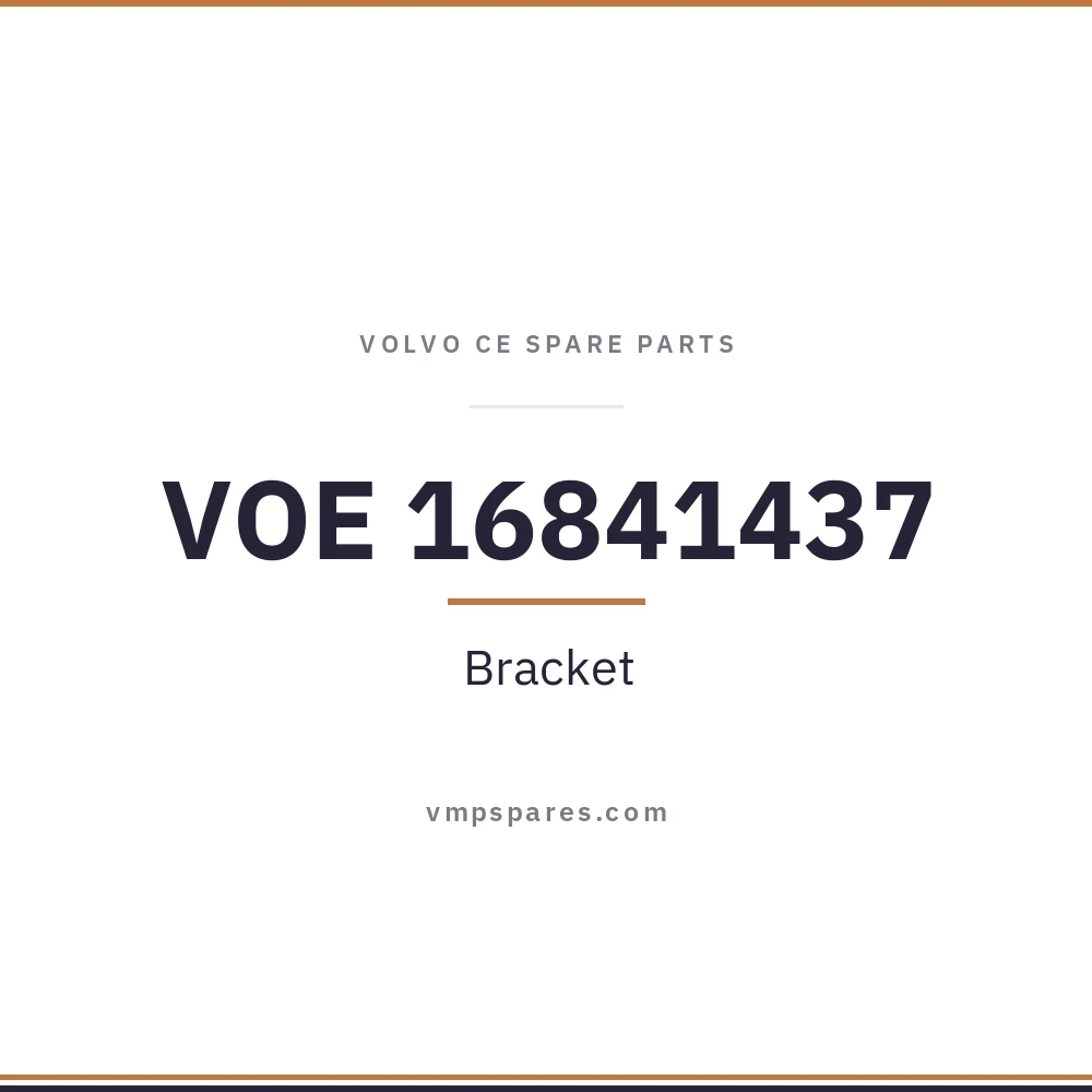 VOE 16841437 – Bracket