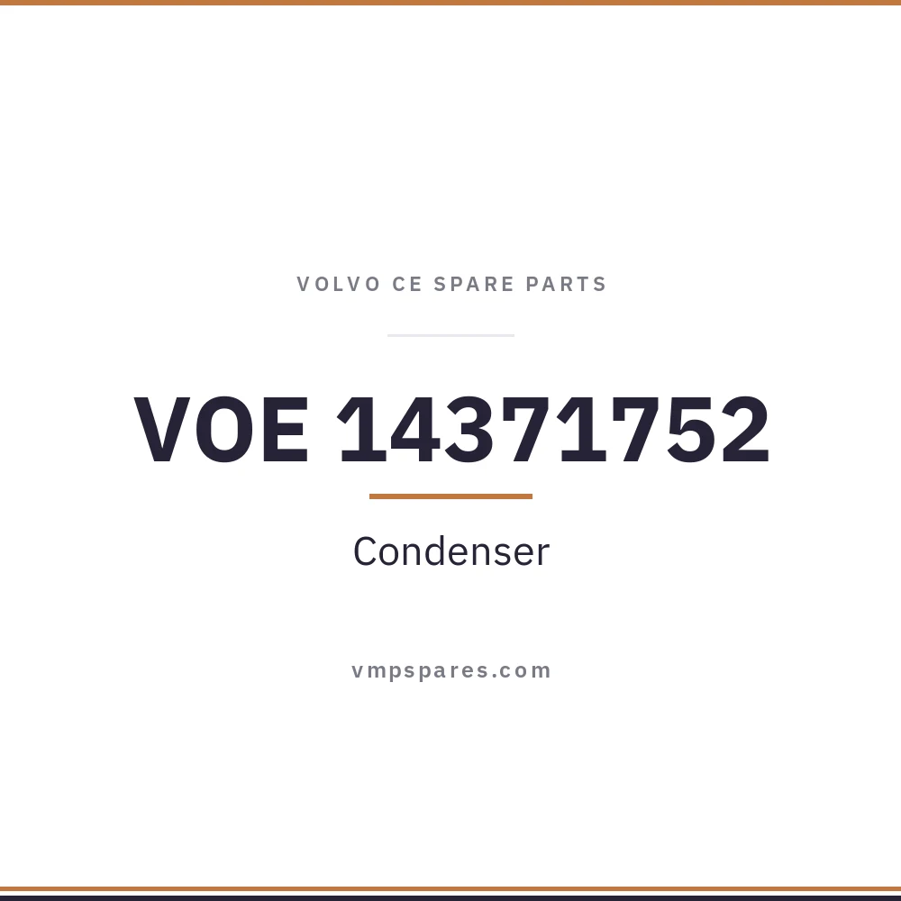 VOE 14371752 – Condenser