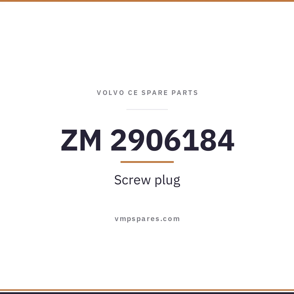 ZM 2906184 – Screw plug