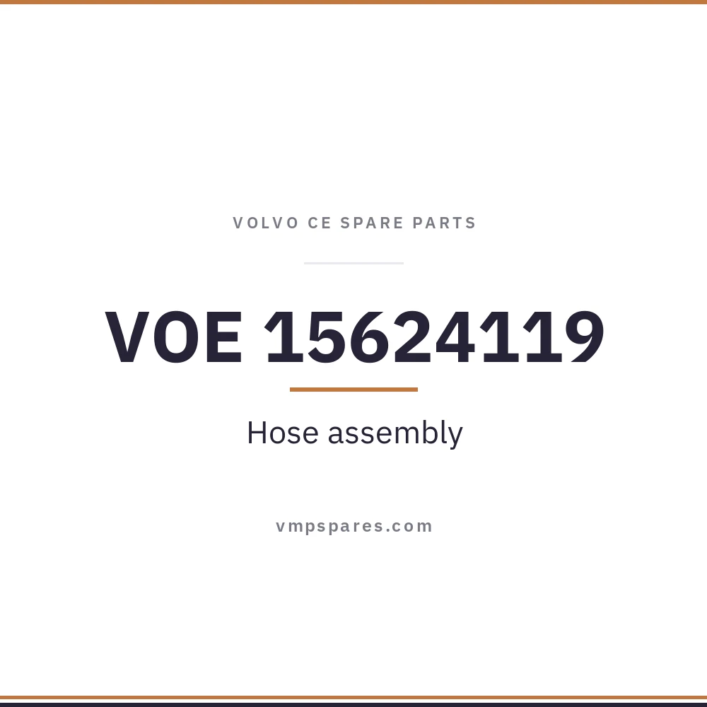 VOE 15624119 – Hose assembly