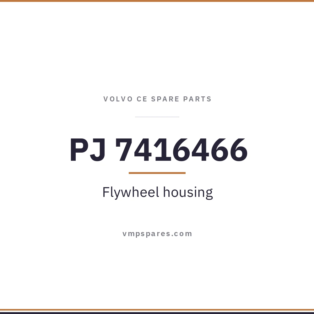 PJ 7416466 – Flywheel housing