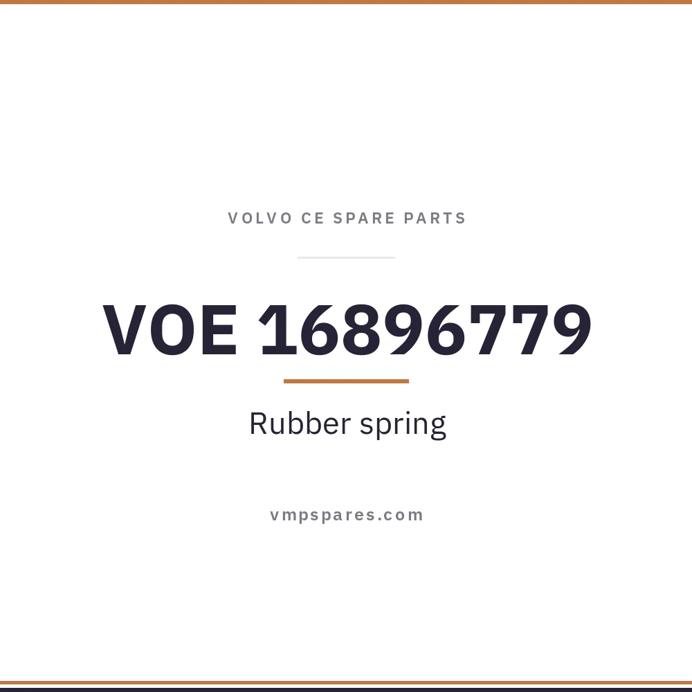 VOE 16896779 – Rubber spring