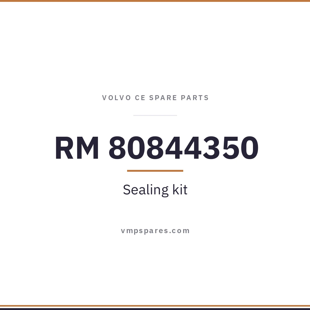 RM 80844350 – Sealing kit