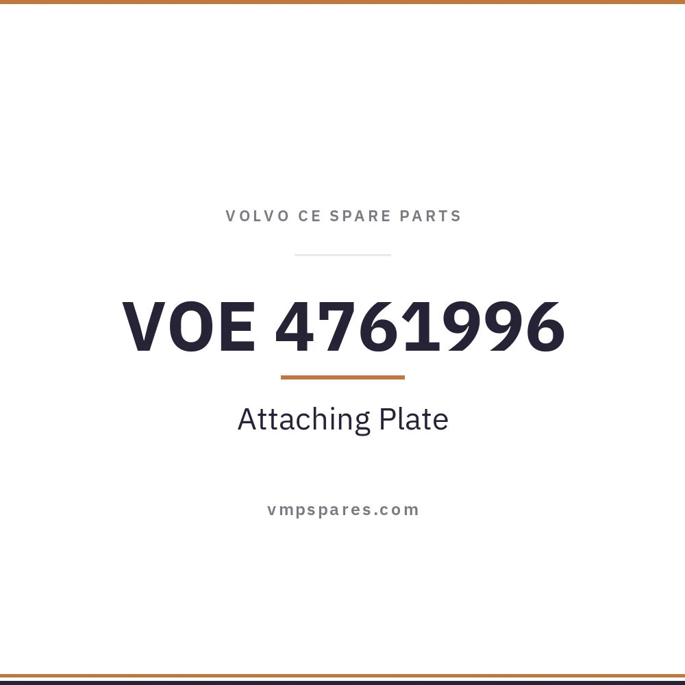 VOE 4761996 – Attaching Plate