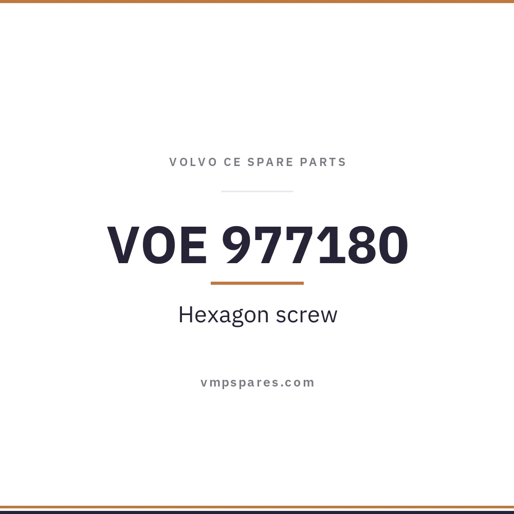 VOE 977180 – Hexagon screw