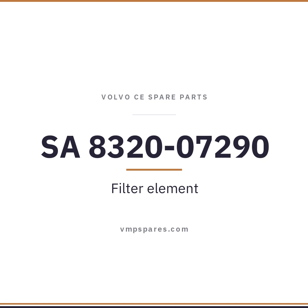 SA 8320-07290 – Filter element