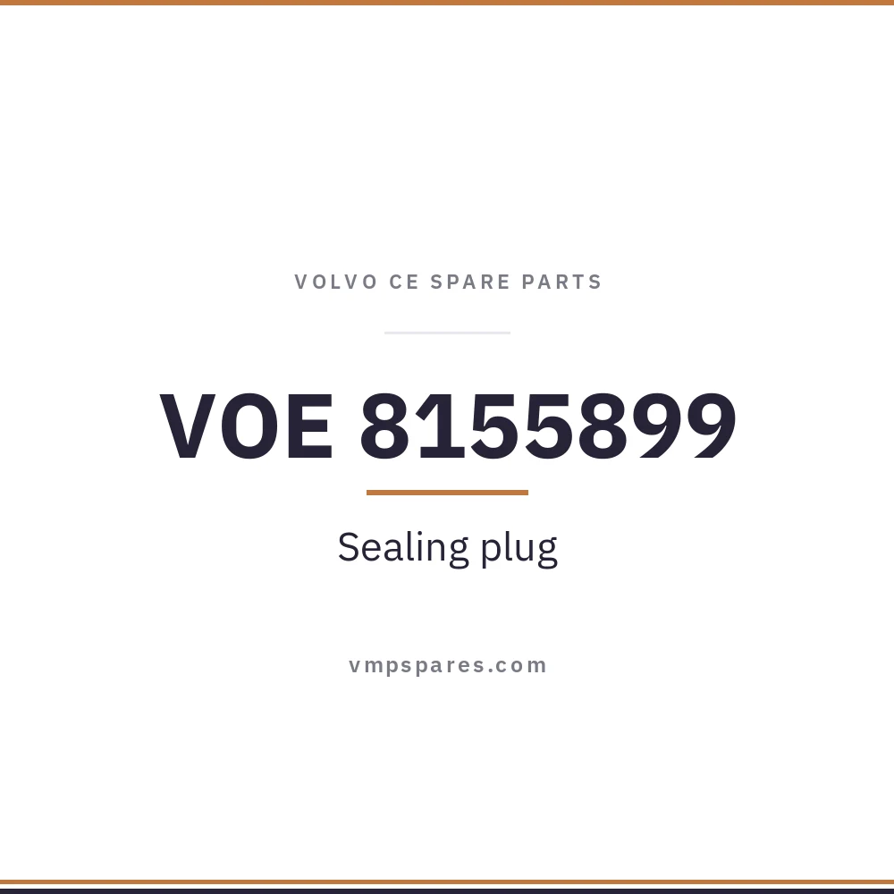 VOE 8155899 – Sealing plug