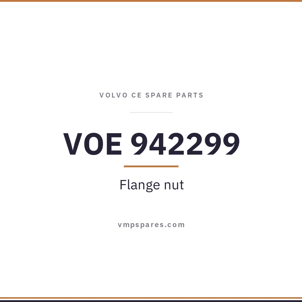 VOE 942299 – Flange nut
