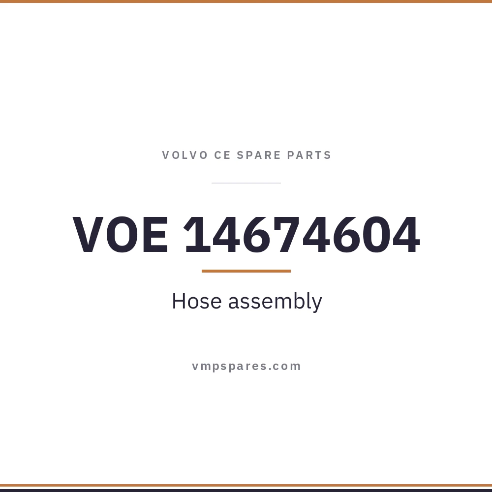VOE 14674604 – Hose assembly