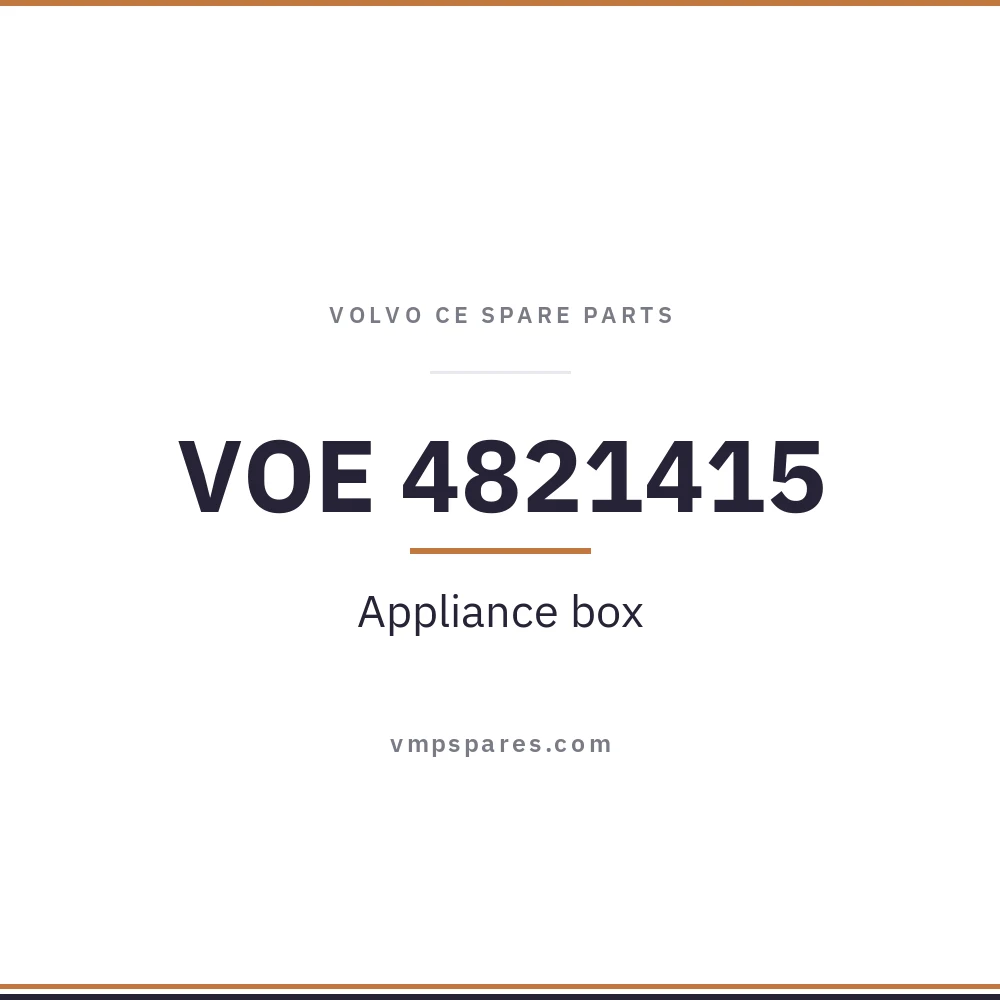 VOE 4821415 – Appliance box