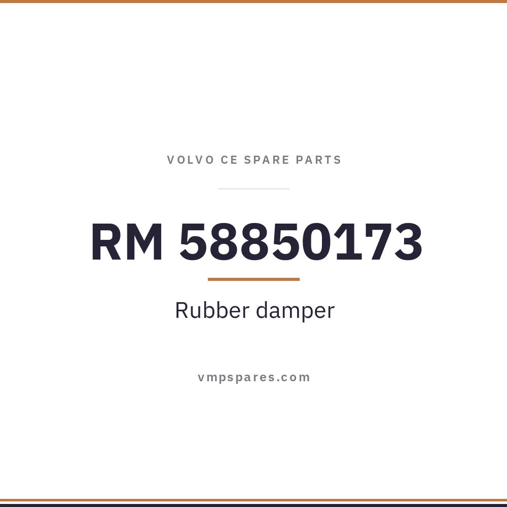 RM 58850173 – Rubber damper