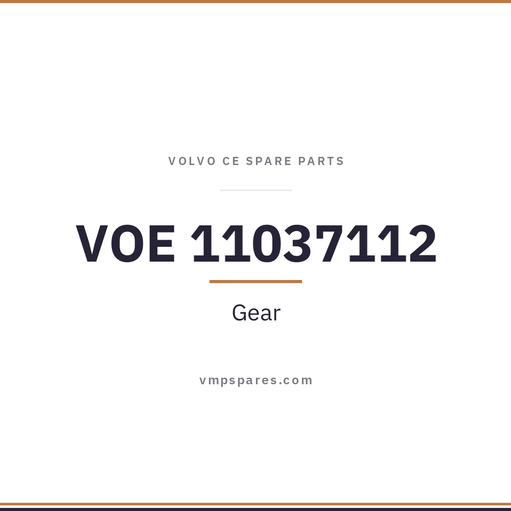 VOE 11037112 – Gear