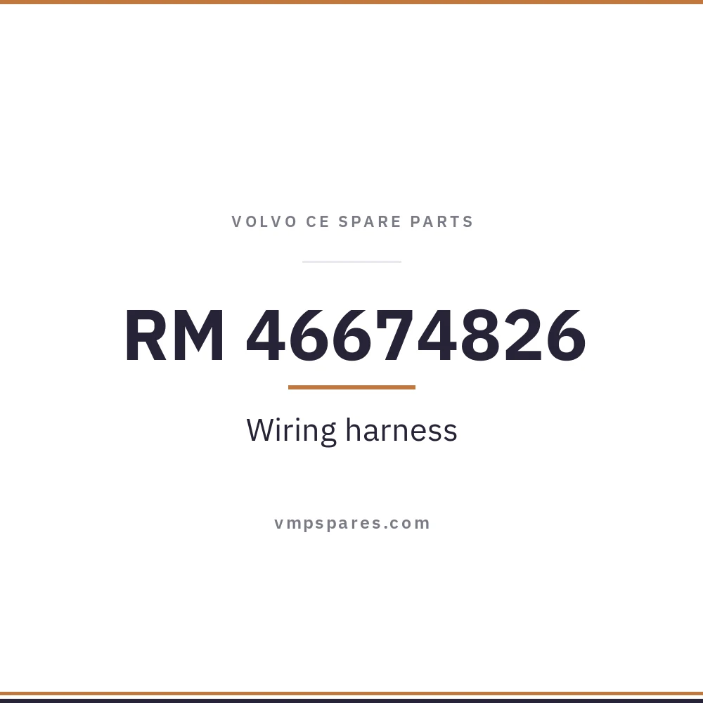 RM 46674826 – Wiring harness