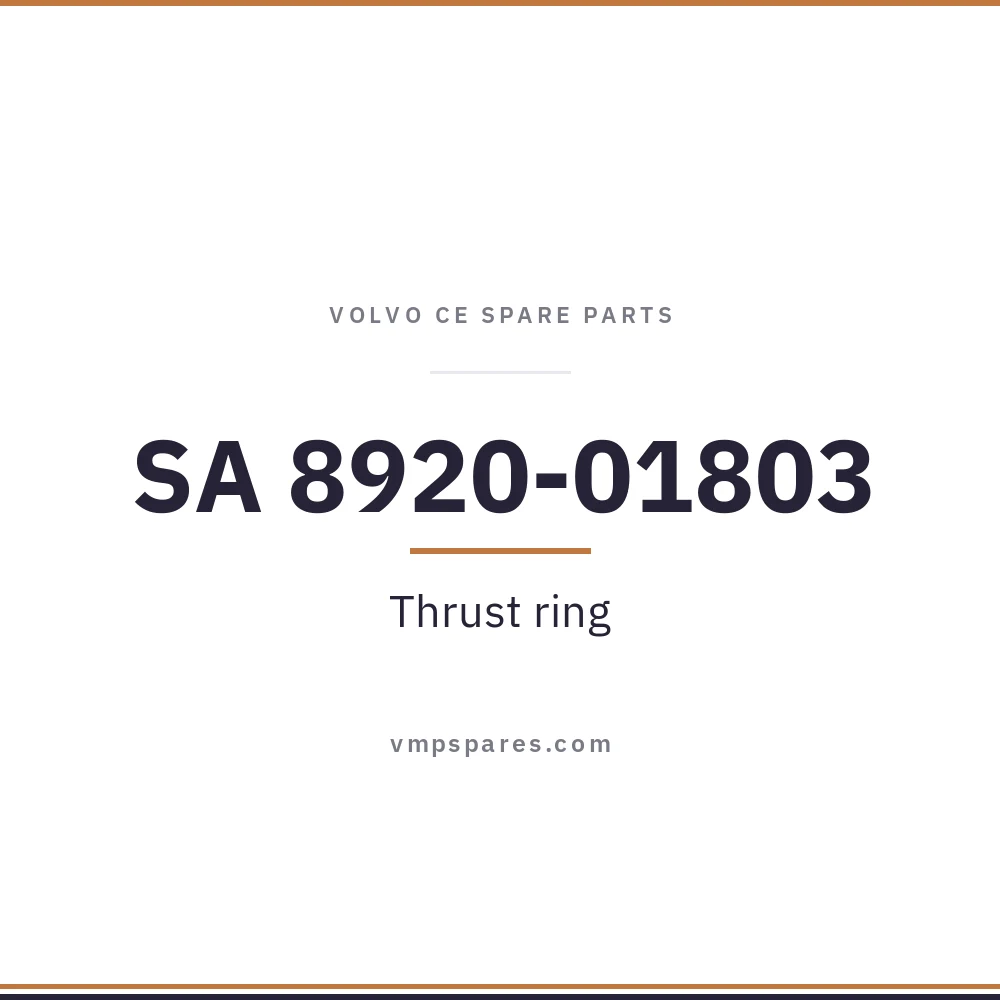 SA 8920-01803 – Thrust ring