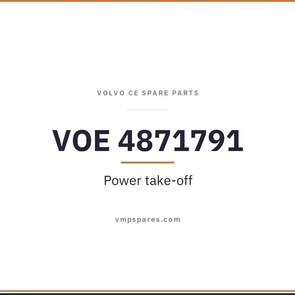 VOE 4871791 – Power take-off