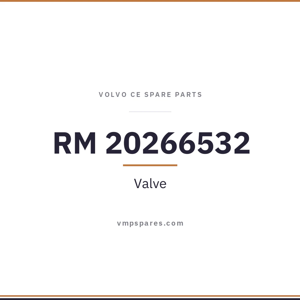 RM 20266532 – Valve