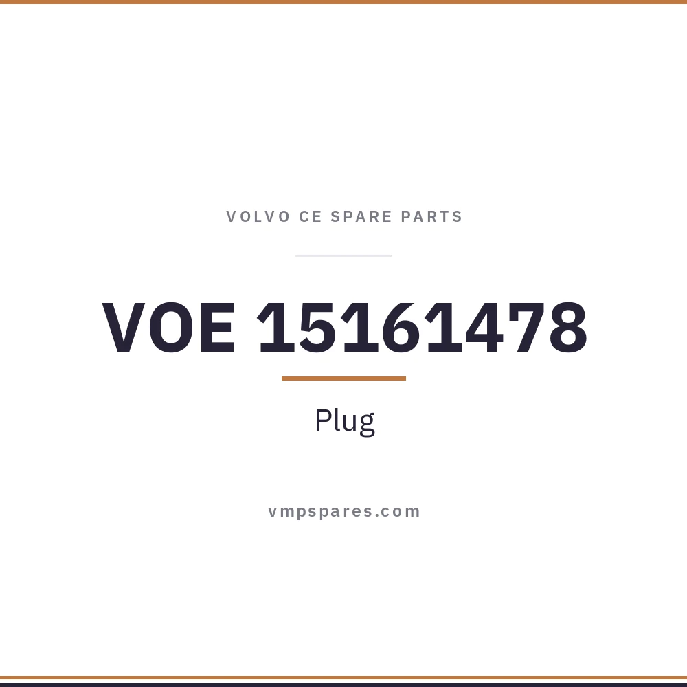 VOE 15161478 – Plug