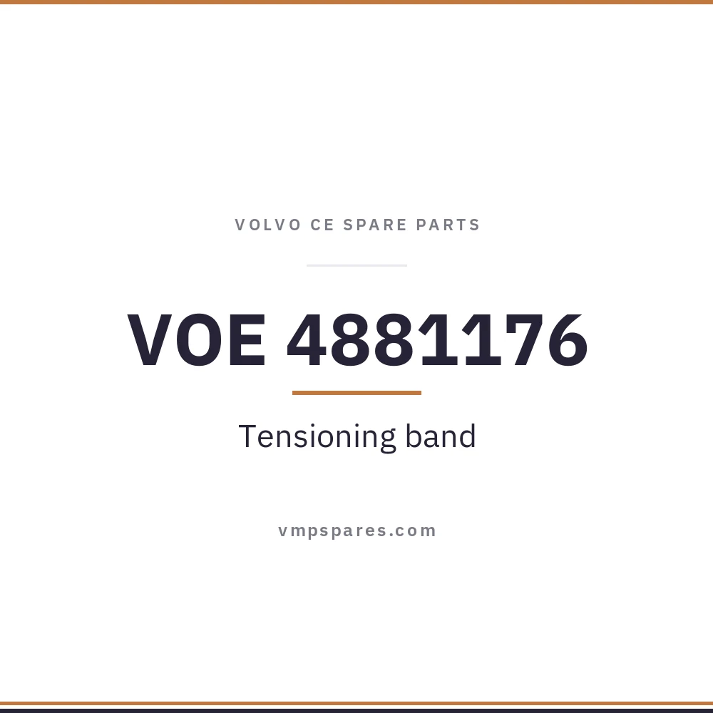 VOE 4881176 – Tensioning band