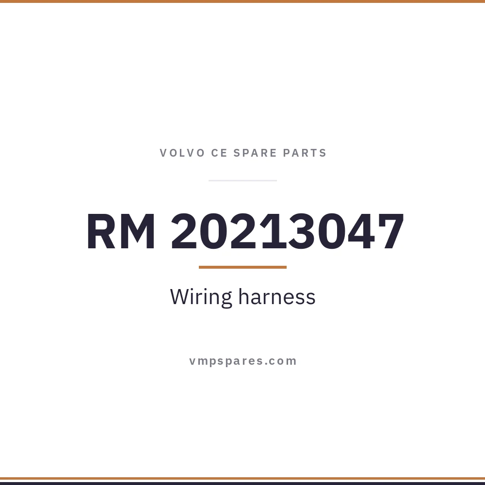 RM 20213047 – Wiring harness