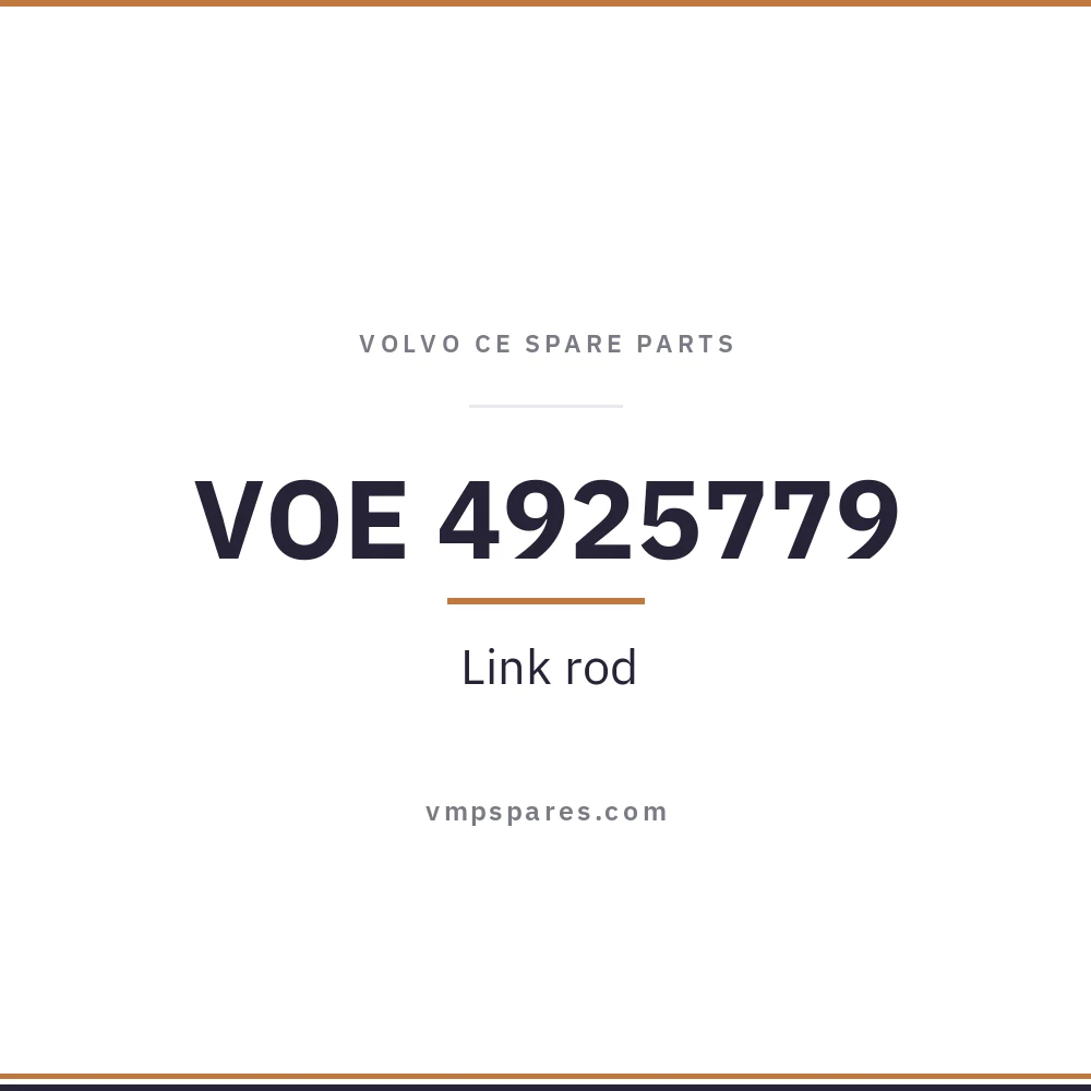 VOE 4925779 – Link rod