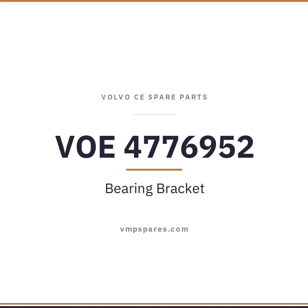 VOE 4776952 – Bearing Bracket