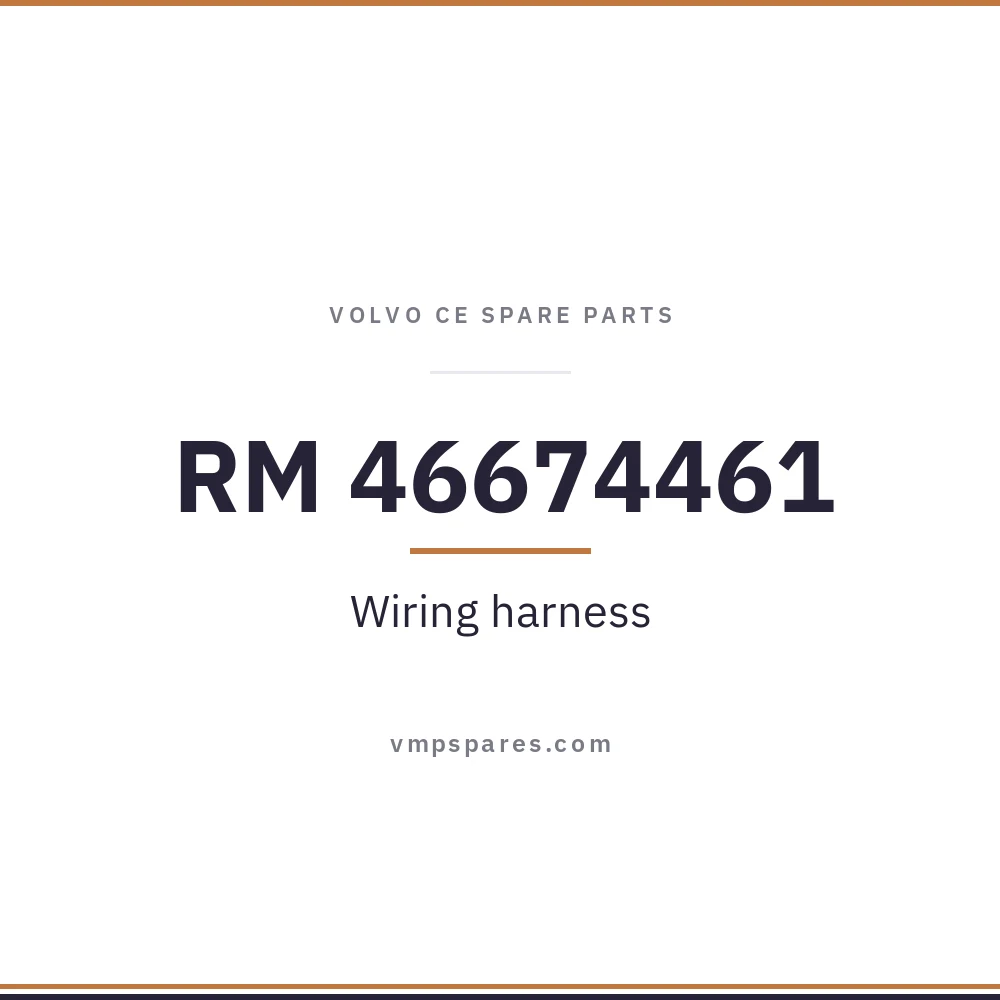 RM 46674461 – Wiring harness