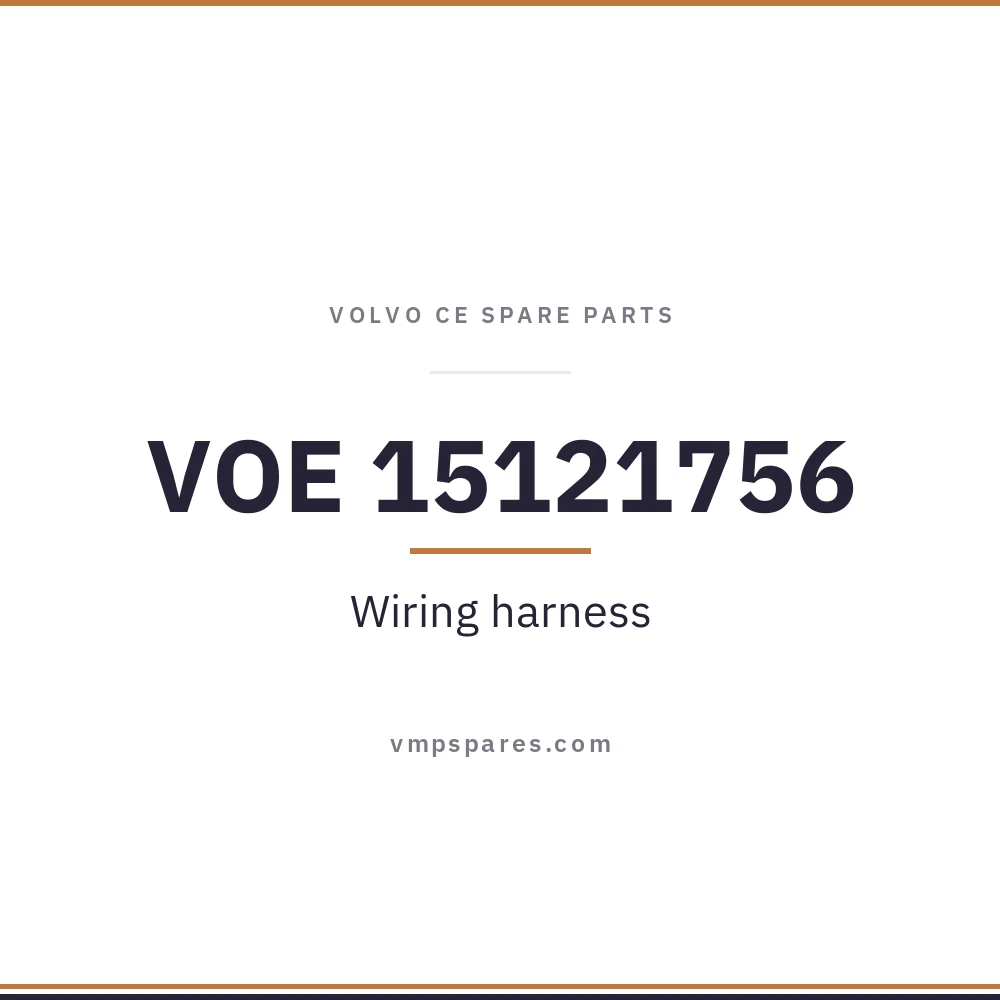 VOE 15121756 – Wiring harness