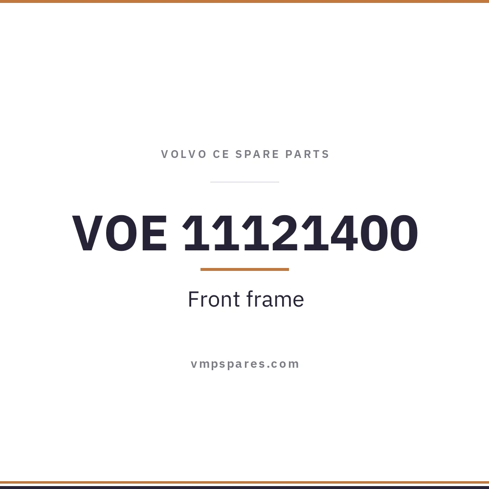 VOE 11121400 – Front frame