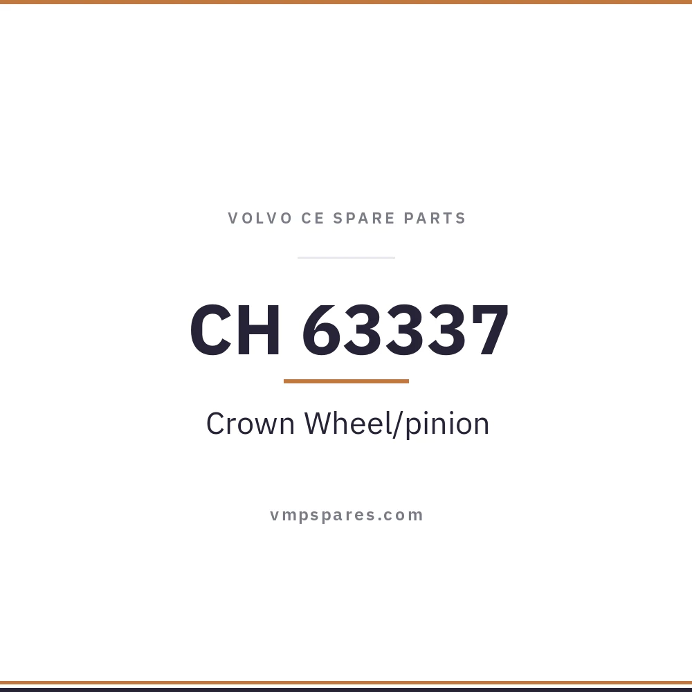 CH 63337 – Crown Wheel/pinion