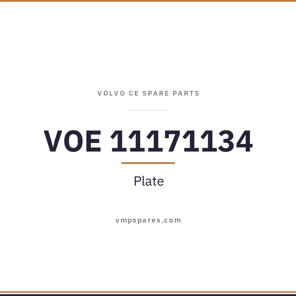 VOE 11171134 – Plate