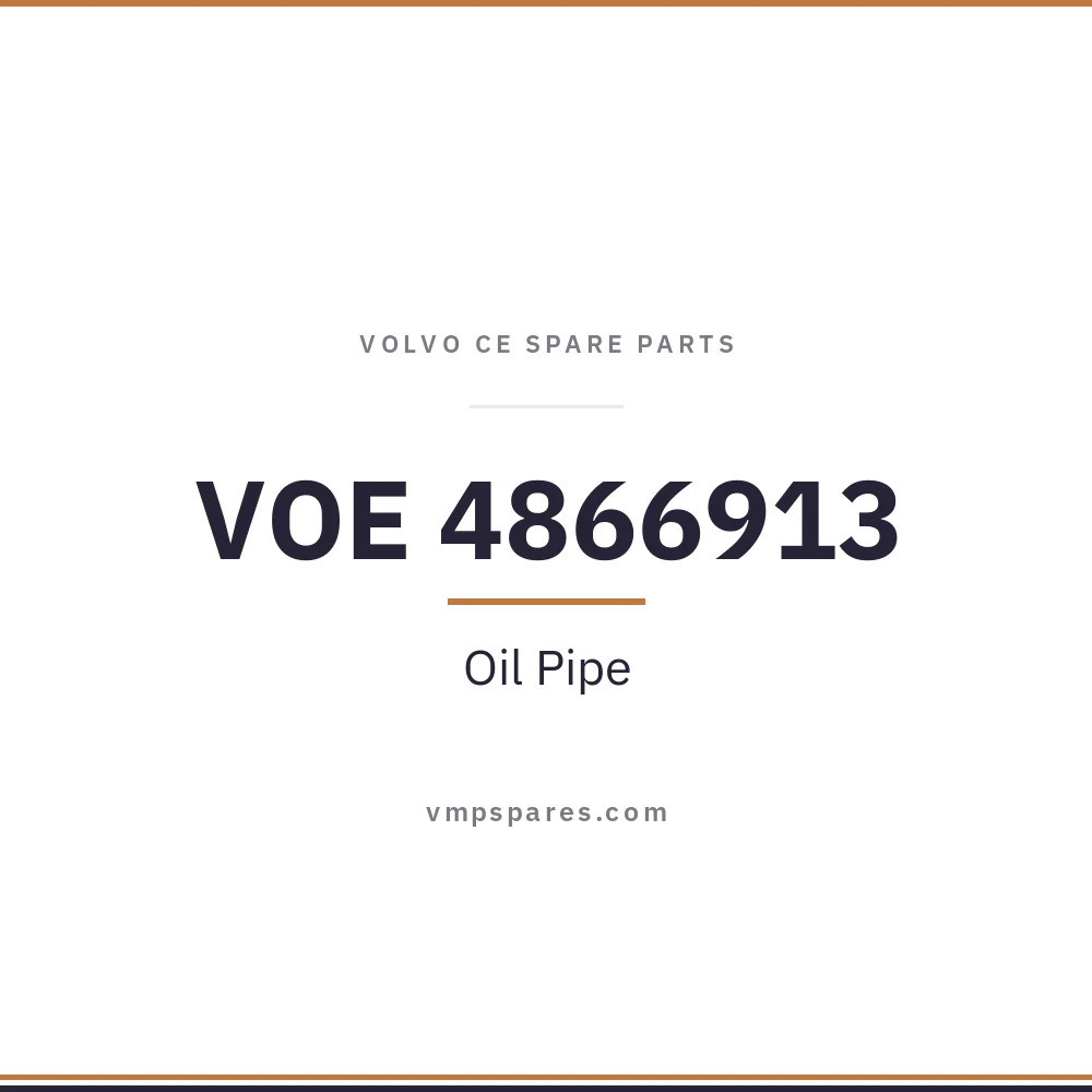 VOE 4866913 – Oil Pipe