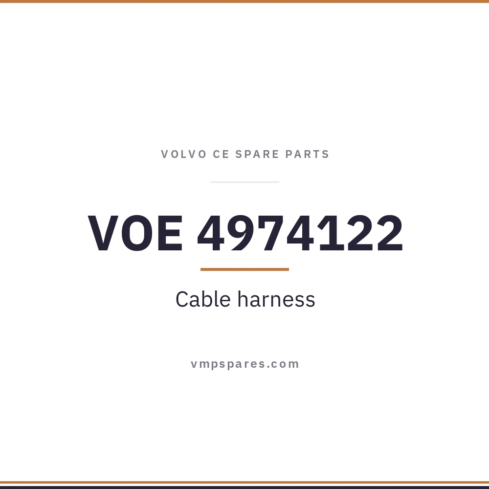 VOE 4974122 – Cable harness