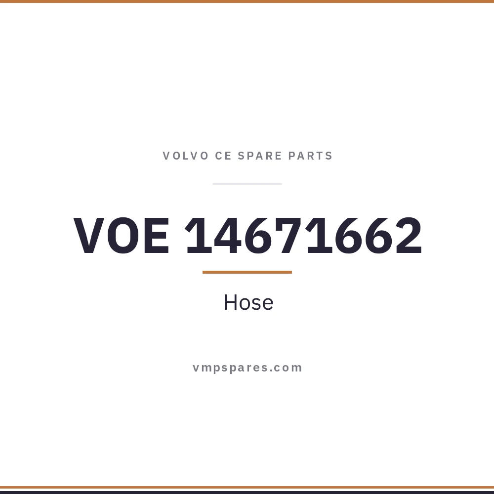 VOE 14671662 – Hose