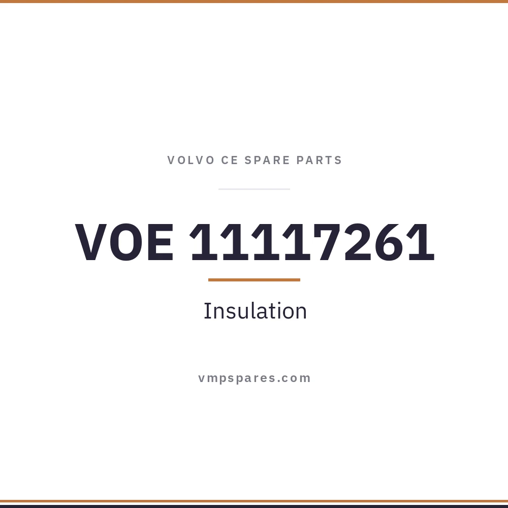 VOE 11117261 – Insulation