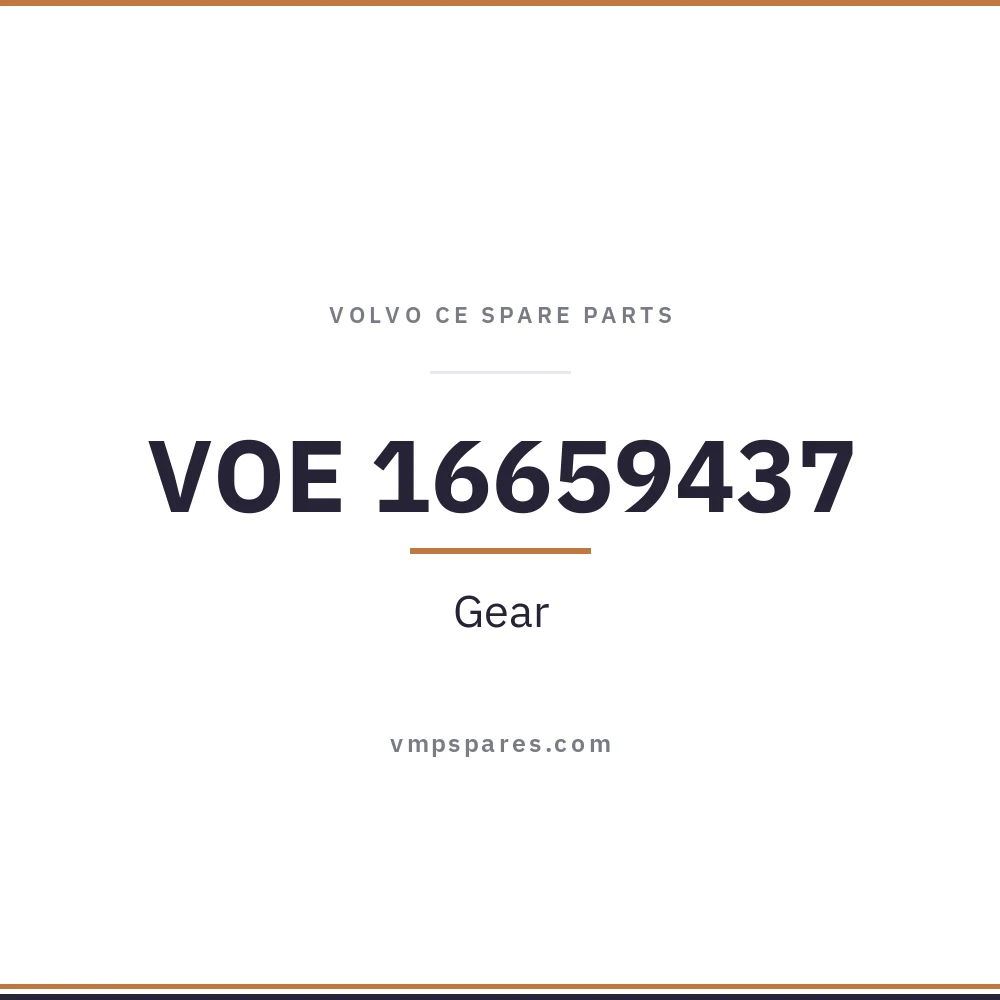 VOE 16659437 – Gear