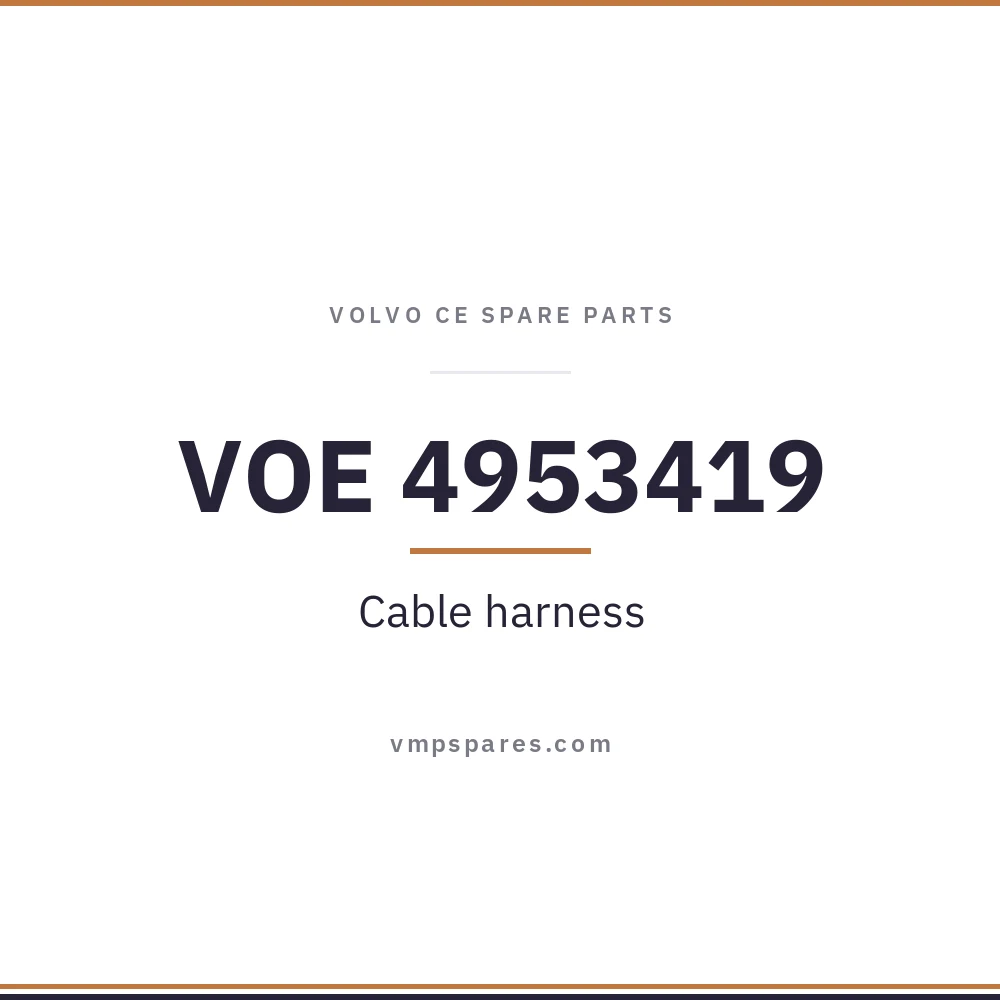 VOE 4953419 – Cable harness