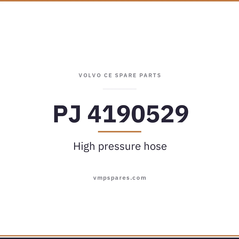 PJ 4190529 – High pressure hose