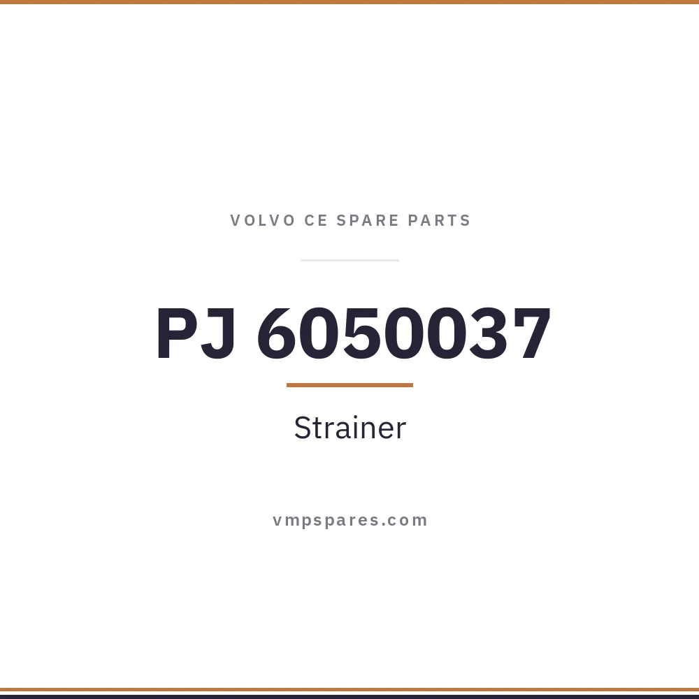 PJ 6050037 – Strainer