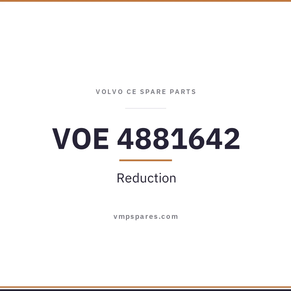 VOE 4881642 – Reduction