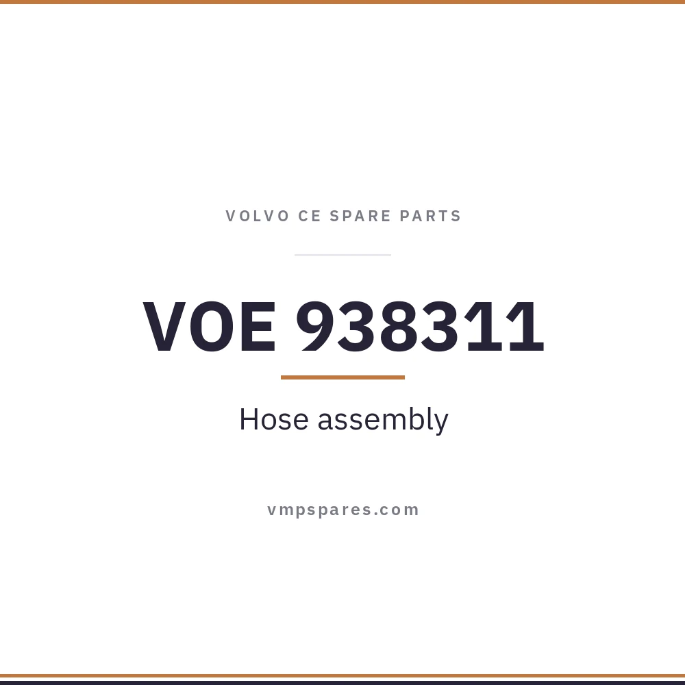 VOE 938311 – Hose assembly